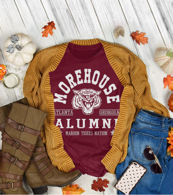Morehouse College Alumni Maroon Tigers Nation Atlanta Georgia T-Shirt