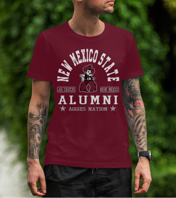 New Mexico State Alumni Las Cruces Aggies Nation T-Shirt