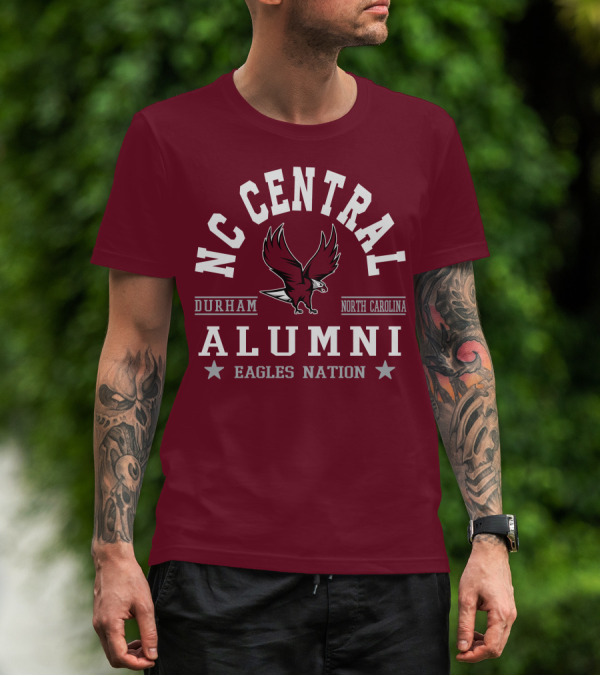 NC Central Alumni Eagles Nation Durham North Carolina T-Shirt