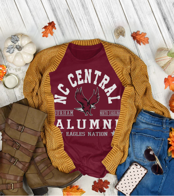 NC Central Alumni Eagles Nation Durham North Carolina T-Shirt