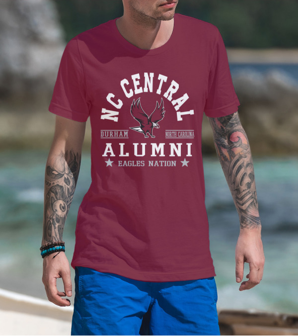 NC Central Alumni Eagles Nation Durham North Carolina T-Shirt