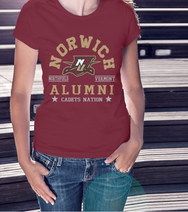 Norwich Alumni Northfield Vermont Cadets Nation T-Shirt
