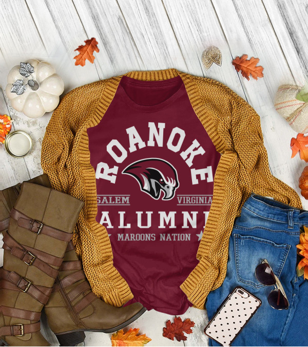 Roanoke College Salem Virginia Alumni Maroons Nation T-Shirt