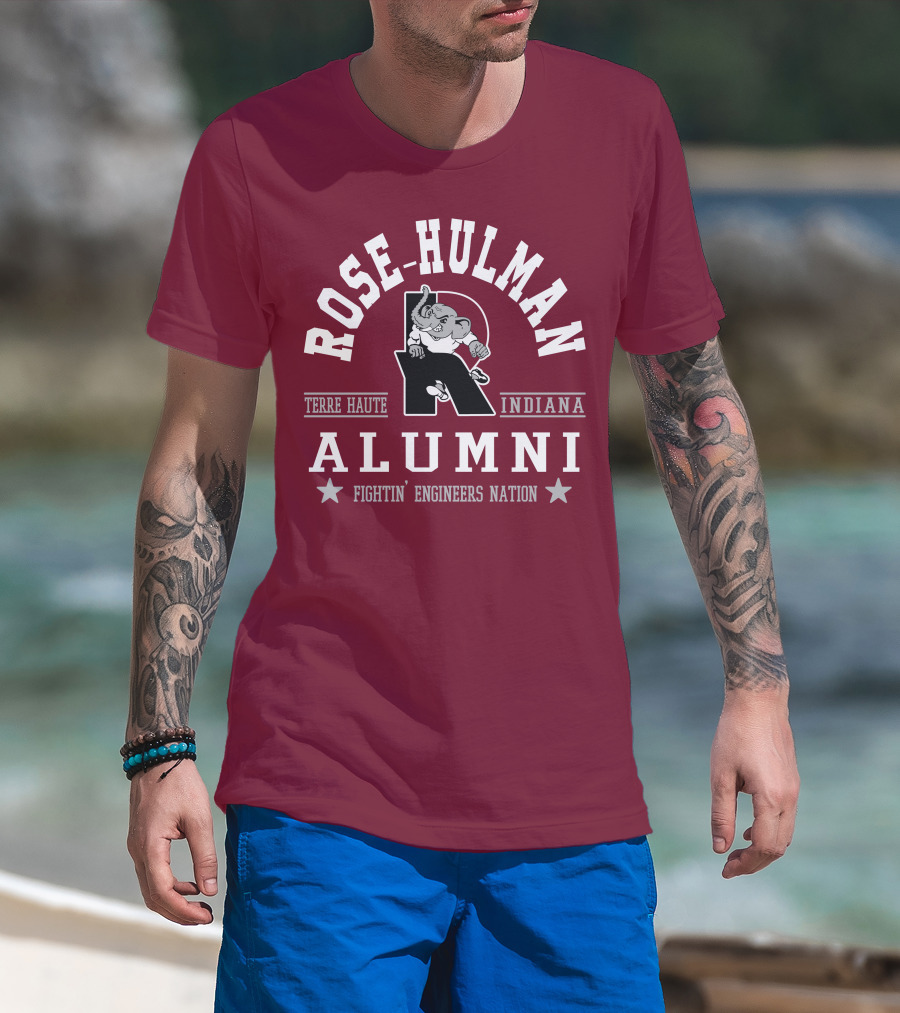 ROSE-HULMAN ALUMNI TERRE HAUTE INDIANA FIGHTIN' ENGINEERS NATION T-Shirt