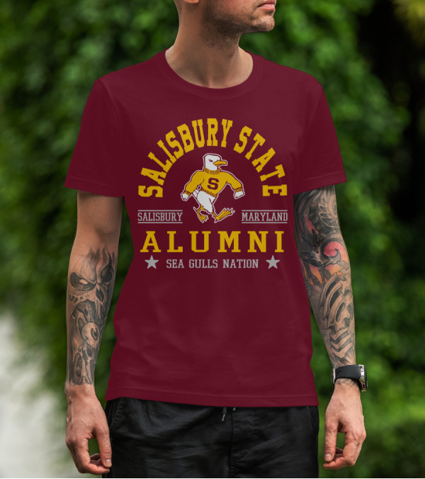 Salisbury State Maryland Alumni Sea Gulls Nation T-Shirt