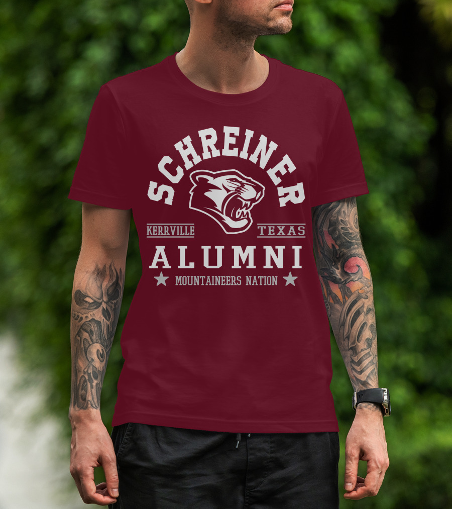 Schreiner Kerrville Texas Alumni Mountaineers Nation T-Shirt