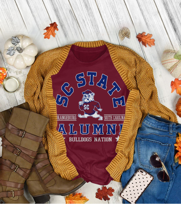 SC State Alumni Bulldogs Nation Orangeburg South Carolina T-Shirt
