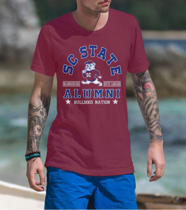 SC State Alumni Bulldogs Nation Orangeburg South Carolina T-Shirt