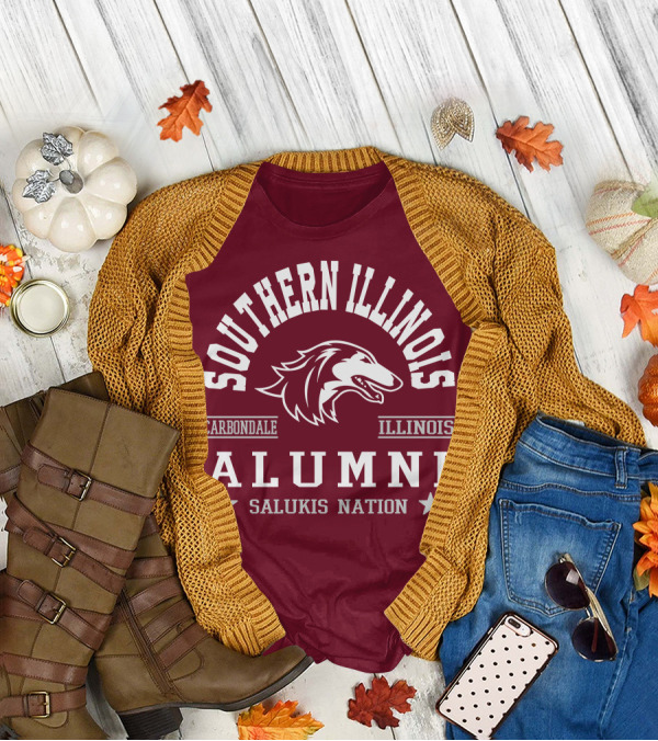 Southern Illinois Carbondale Salukis Alumni Nation T-Shirt