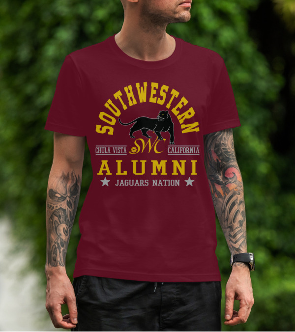 Southwestern Alumni Chula Vista California Jaguars Nation SWC T-Shirt