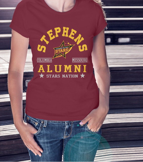 Stephens College Stars Alumni Columbia Missouri Stars Nation T-Shirt