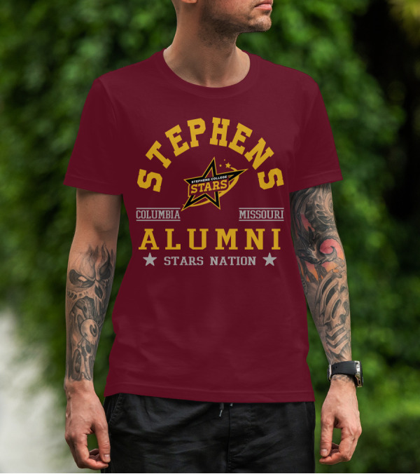 Stephens College Stars Alumni Columbia Missouri Stars Nation T-Shirt