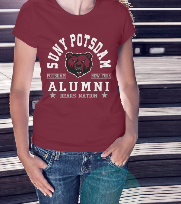 SUNY Potsdam Alumni Bears Nation New York T-Shirt