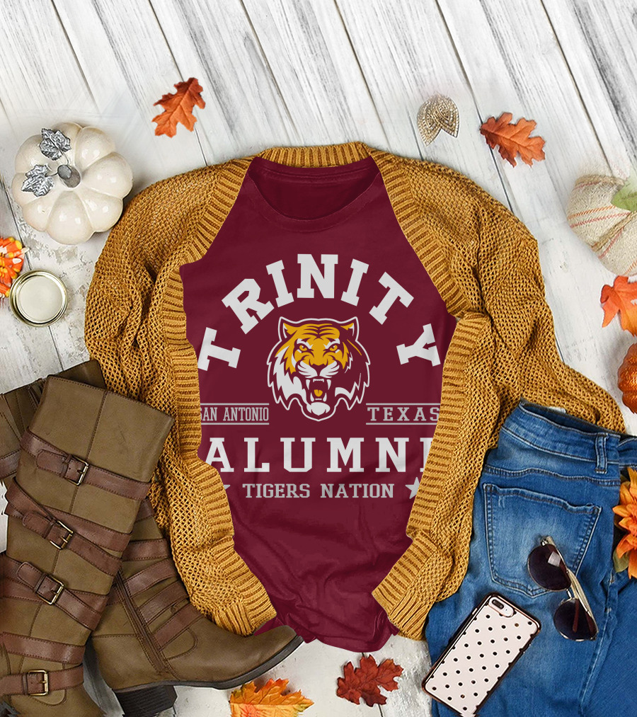 Trinity University San Antonio Texas Alumni Tigers Nation T-Shirt