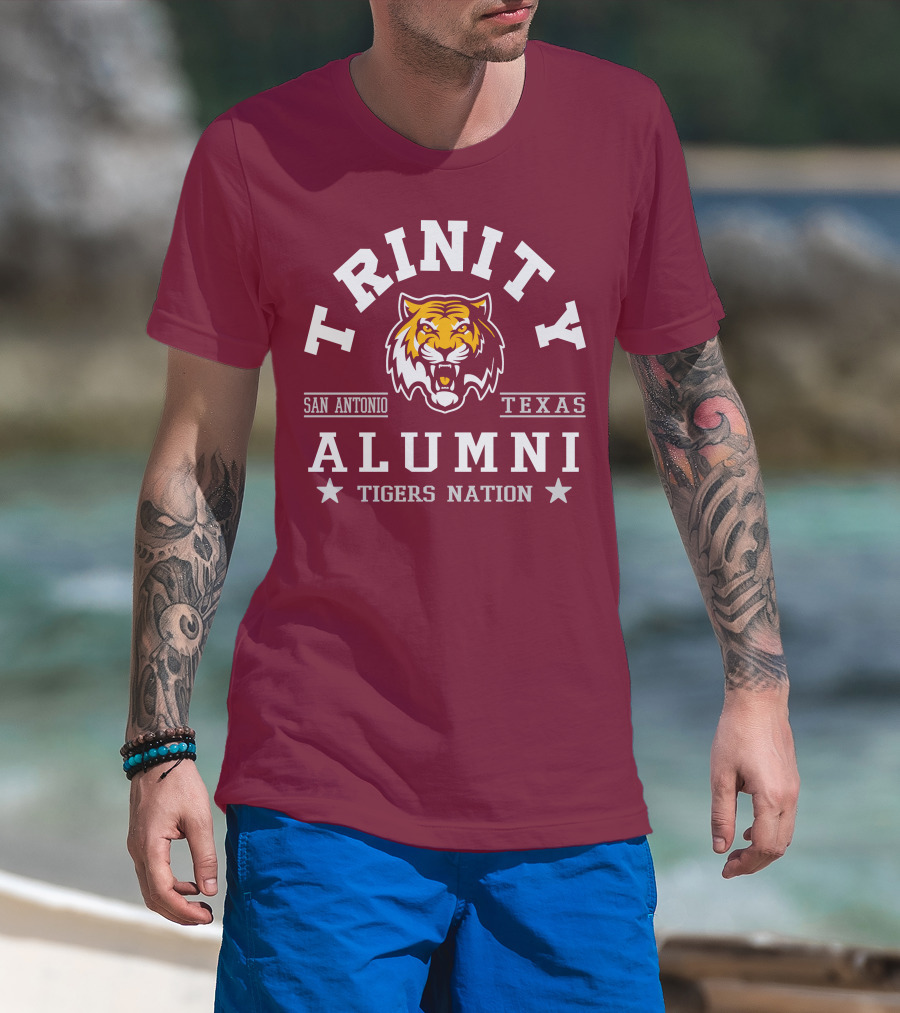 Trinity University San Antonio Texas Alumni Tigers Nation T-Shirt