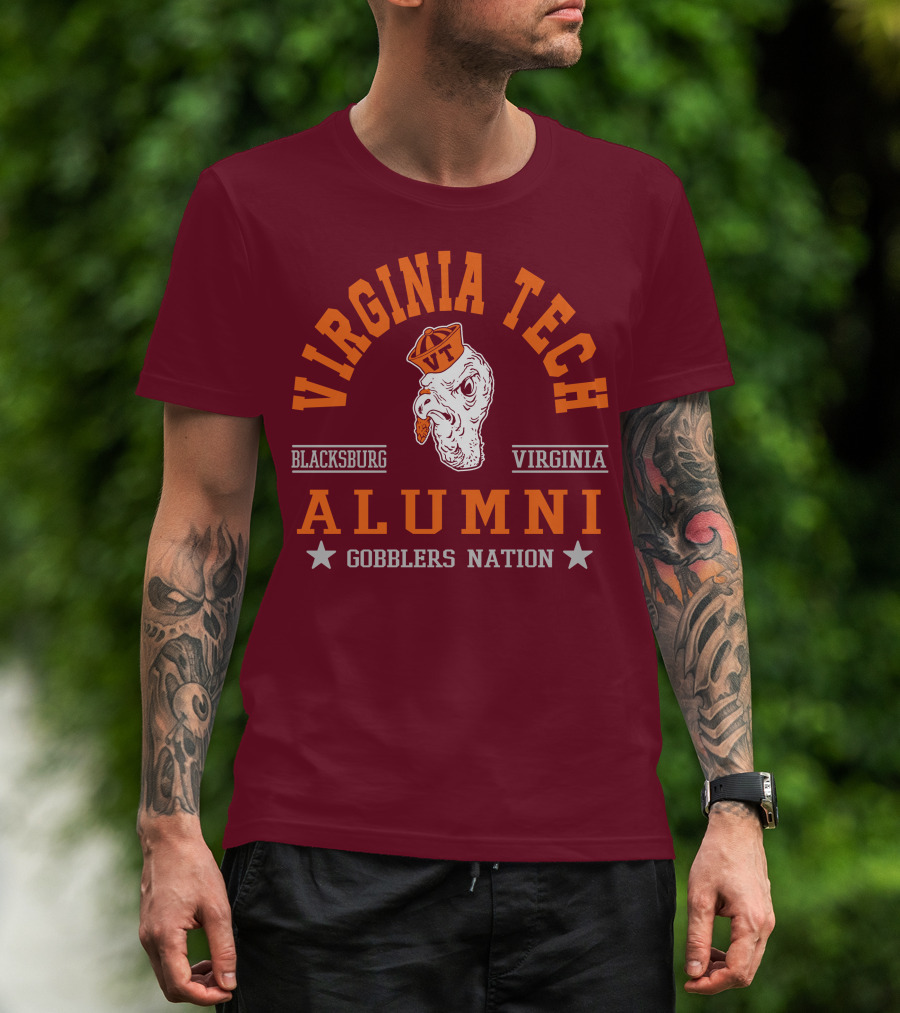Virginia Tech Alumni Gobblers Nation Blacksburg Virginia T-Shirt