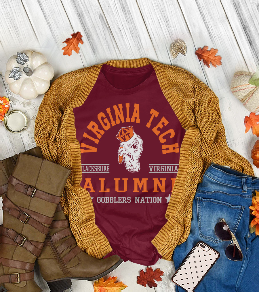 Virginia Tech Alumni Gobblers Nation Blacksburg Virginia T-Shirt