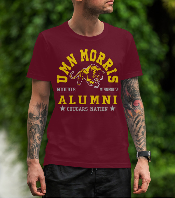 UMN Morris Alumni Cougars Nation Minnesota T-Shirt