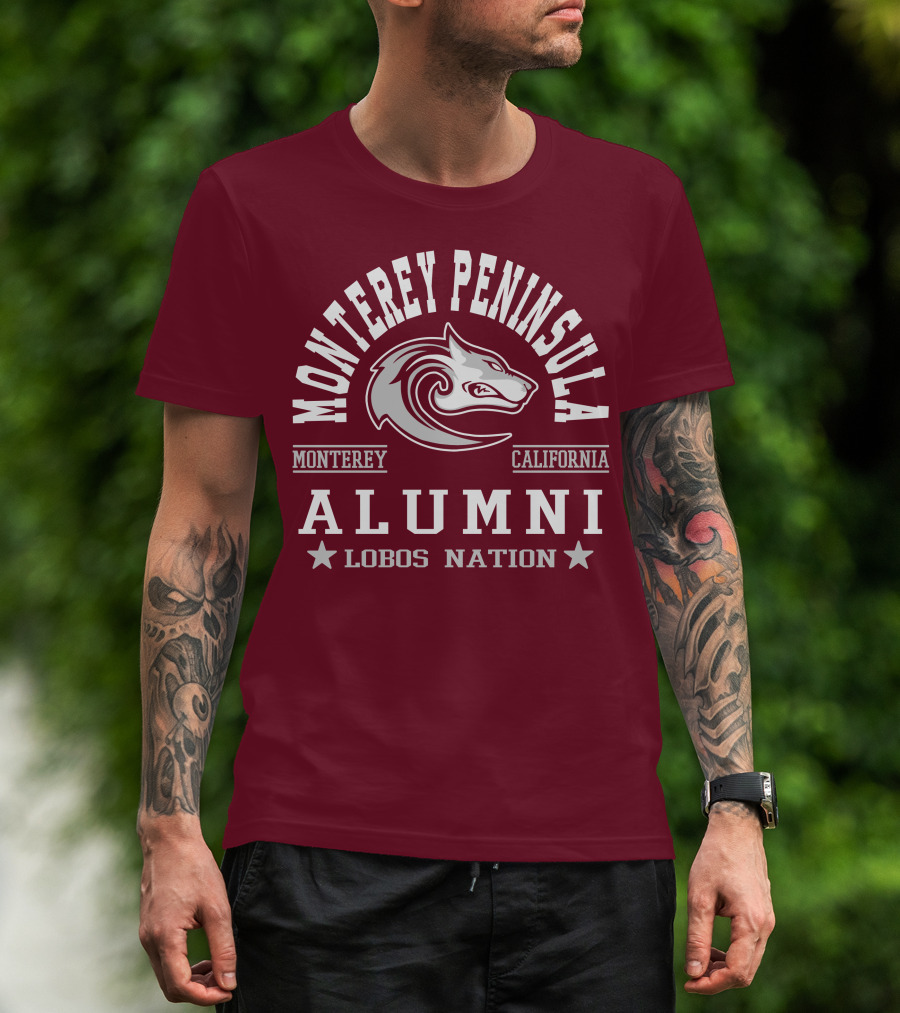 Monterey Peninsula College California Alumni Lobos Nation T-Shirt