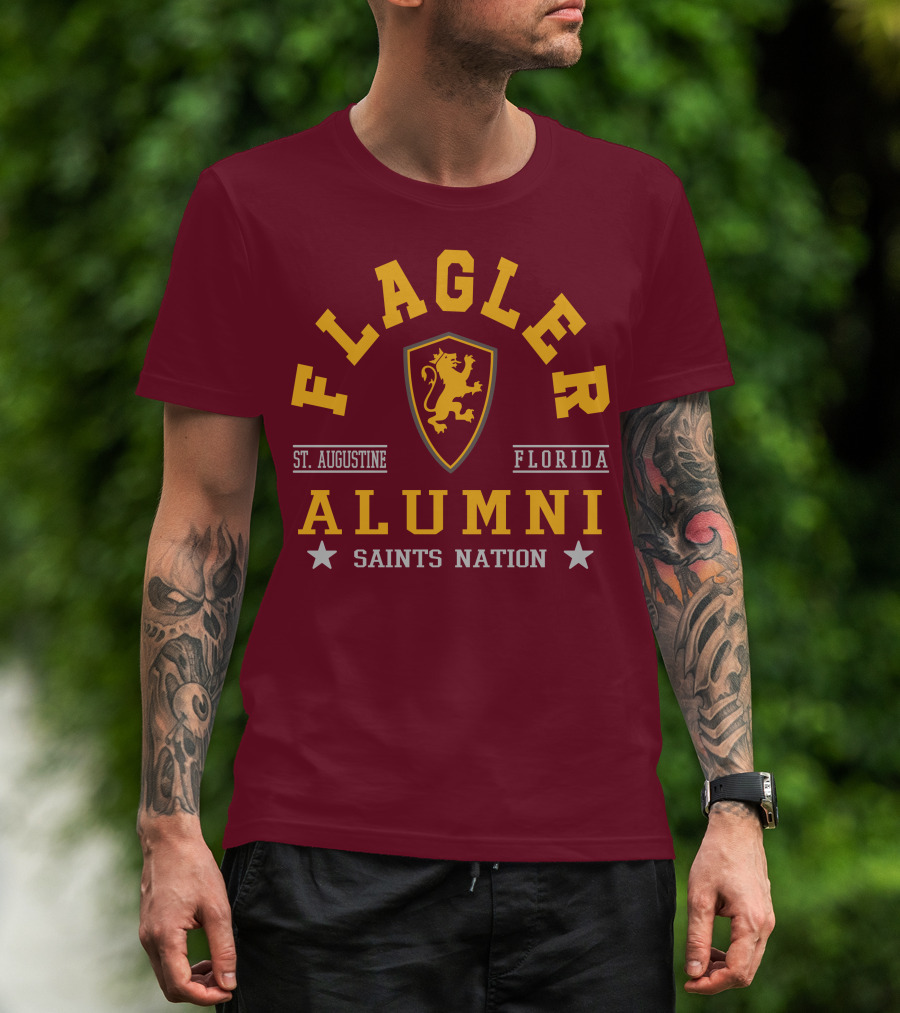 Flagler Alumni St. Augustine Florida Saints Nation T-Shirt