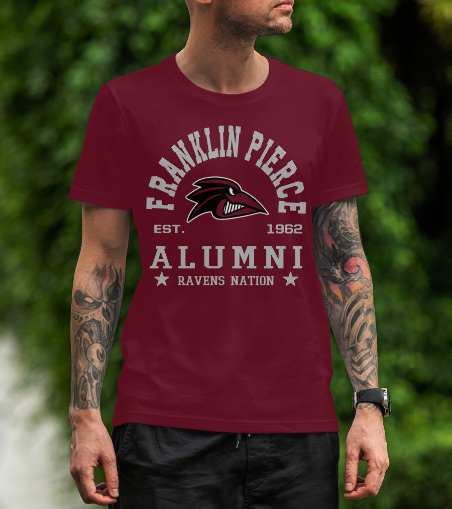 Franklin Pierce Alumni Ravens Nation Est. 1962 T-Shirt