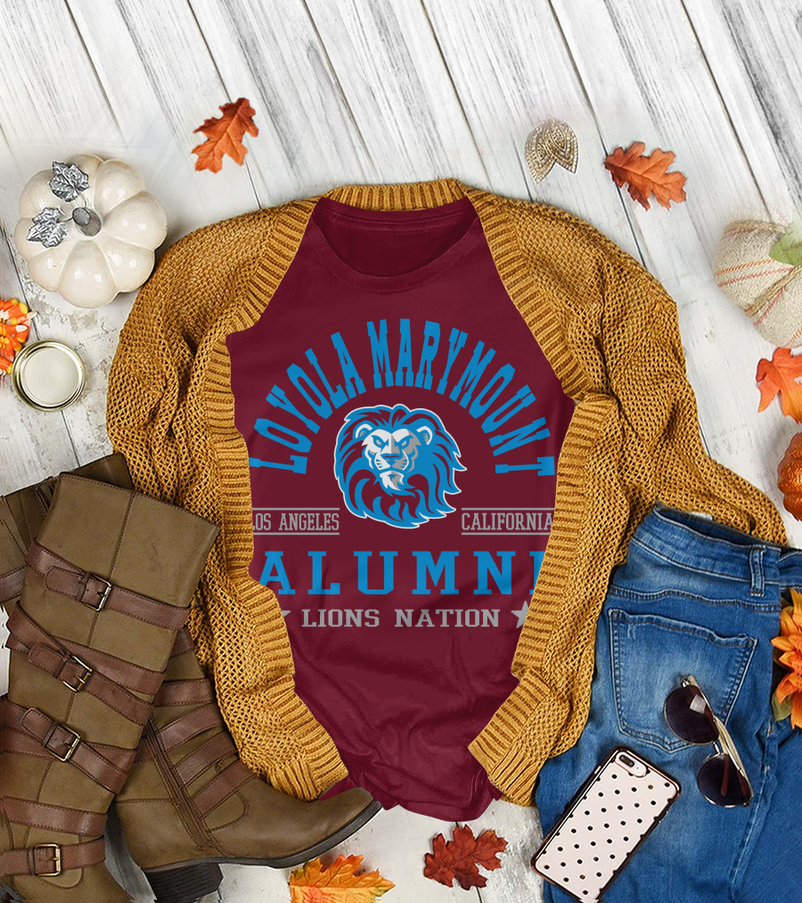 Loyola Marymount University Alumni Lions Nation Los Angeles California T-Shirt