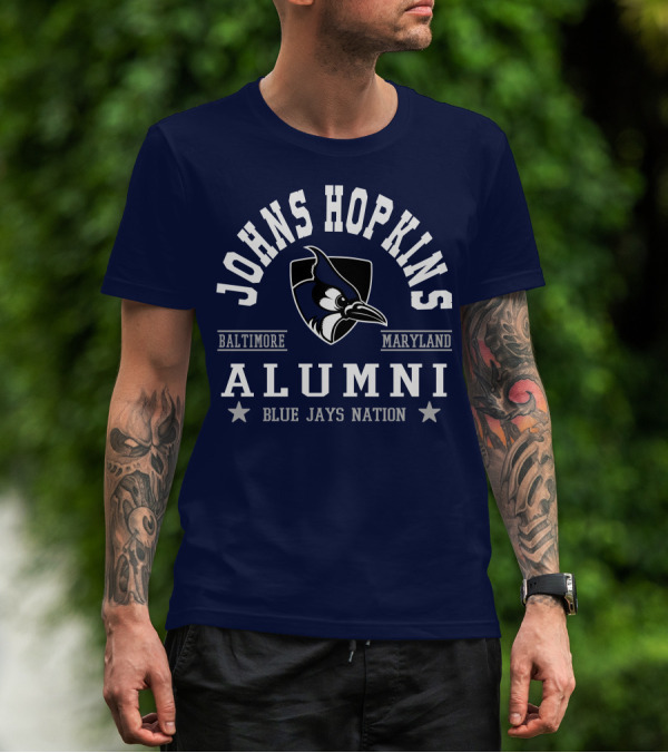 Johns Hopkins Alumni Blue Jays Nation Baltimore Maryland T-Shirt