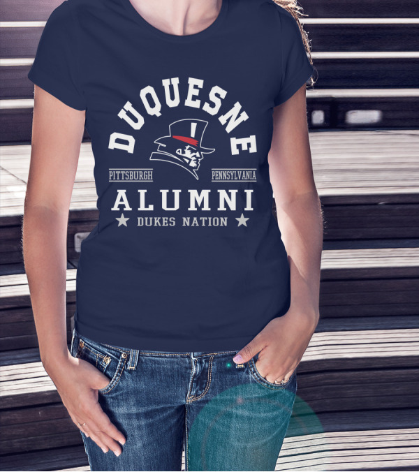 Duquesne Alumni Pittsburgh Pennsylvania Dukes Nation T-Shirt