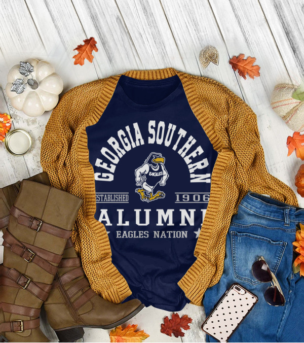 Georgia Southern Eagles Alumni Established 1906 Nation T-Shirt