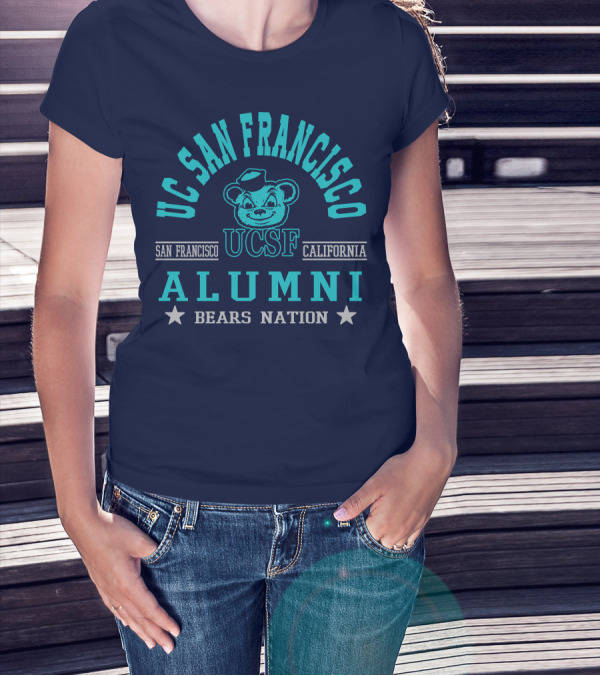 UC San Francisco California UCSF Alumni Bears Nation T-Shirt