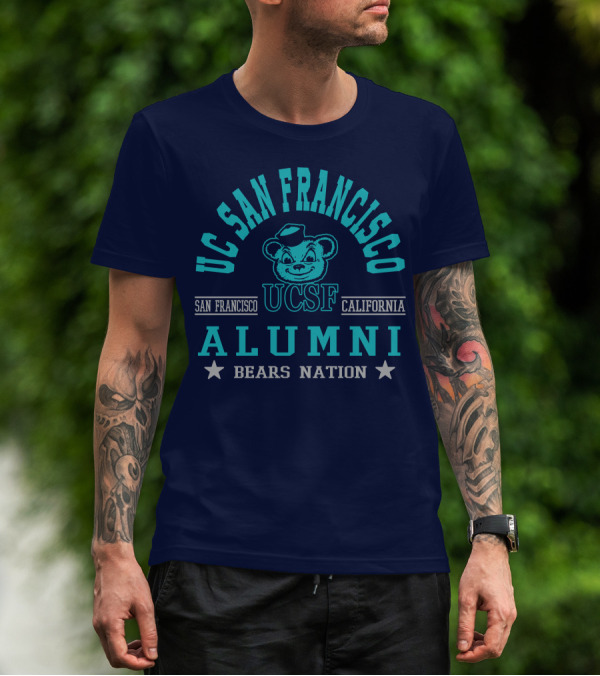 UC San Francisco California UCSF Alumni Bears Nation T-Shirt