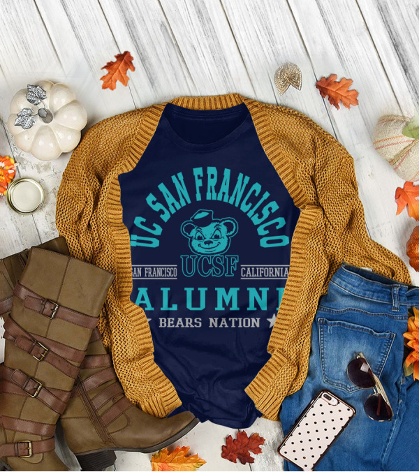 UC San Francisco California UCSF Alumni Bears Nation T-Shirt
