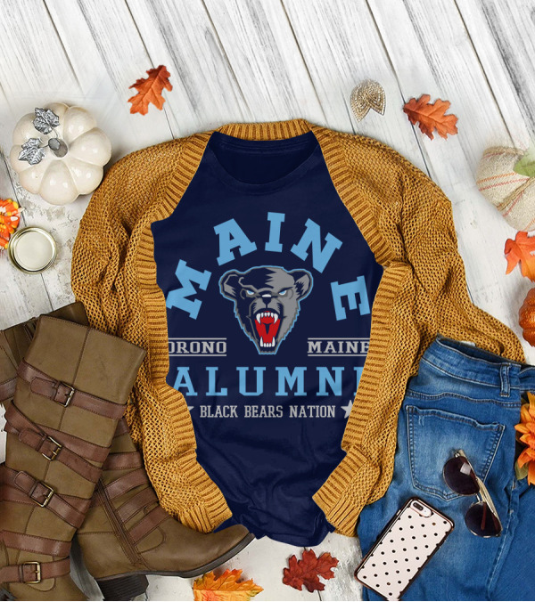 Maine Orono Alumni Black Bears Nation T-Shirt