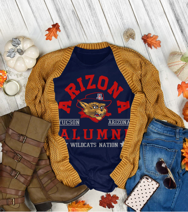 Arizona Wildcats Alumni Tucson Arizona Wildcats Nation T-Shirt