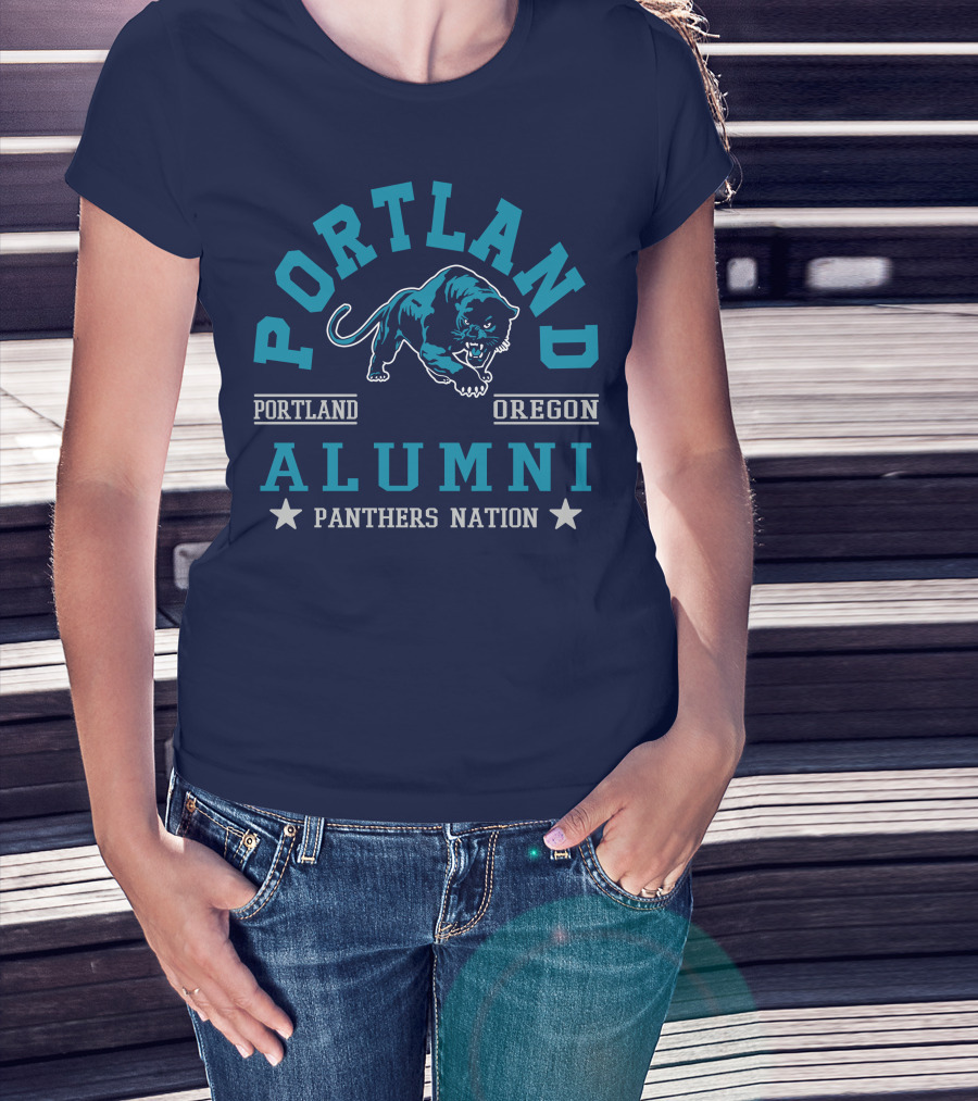 Portland Oregon Alumni Panthers Nation T-Shirt