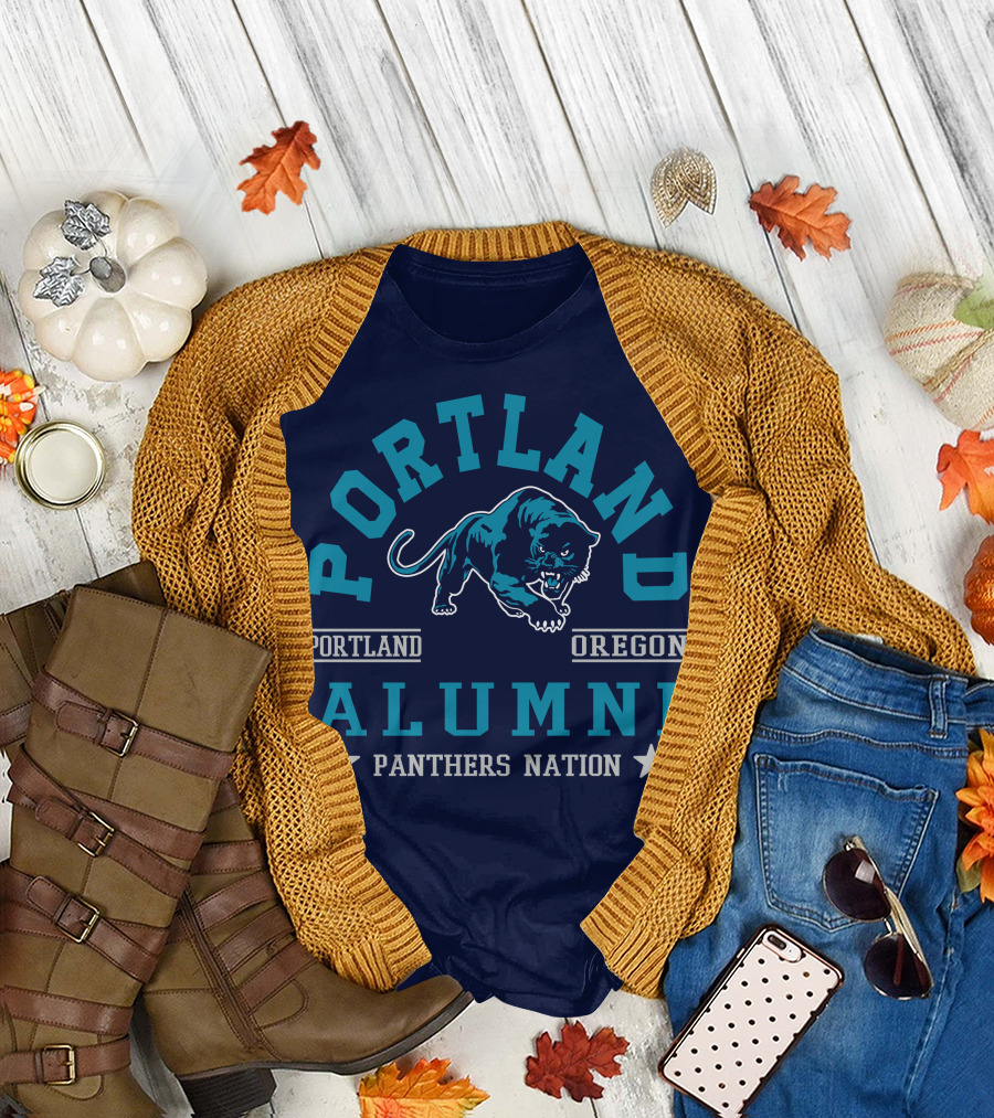 Portland Oregon Alumni Panthers Nation T-Shirt