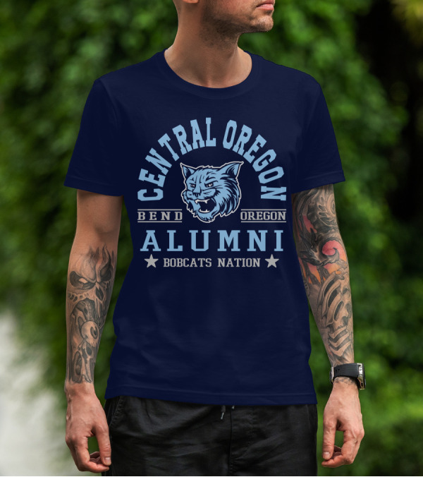 Central Oregon Bend Alumni Bobcats Nation T-Shirt
