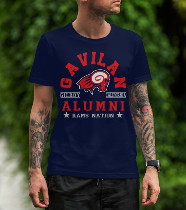 Gavilan College Alumni Rams Nation Gilroy California T-Shirt