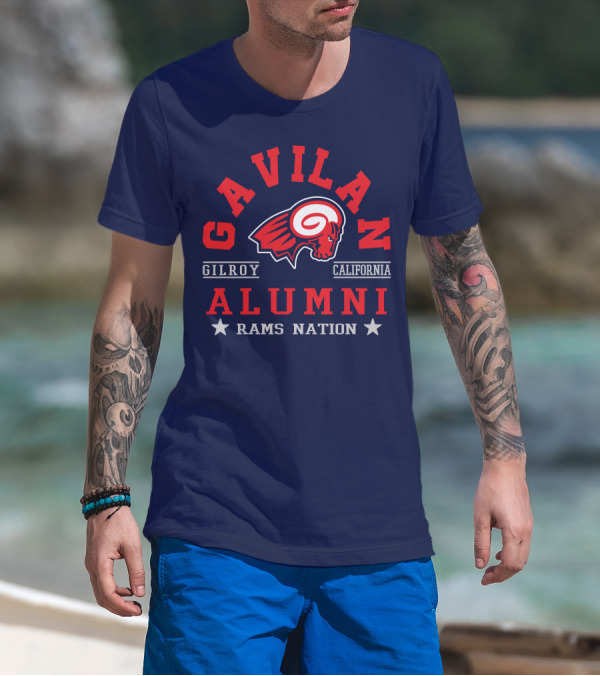 Gavilan College Alumni Rams Nation Gilroy California T-Shirt