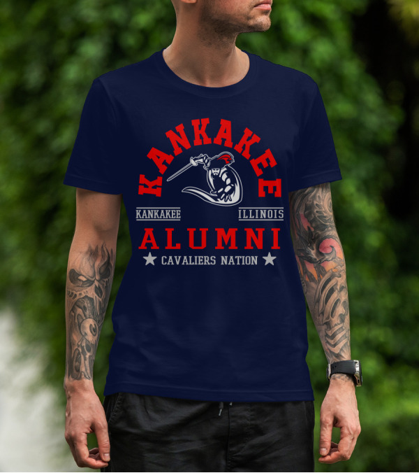Kankakee Illinois Alumni Cavaliers Nation T-Shirt