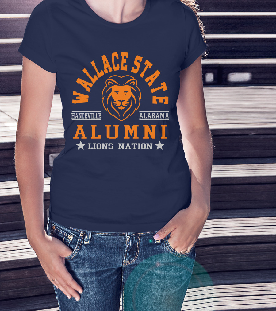 Wallace State Hanceville Alabama Alumni Lions Nation T-Shirt