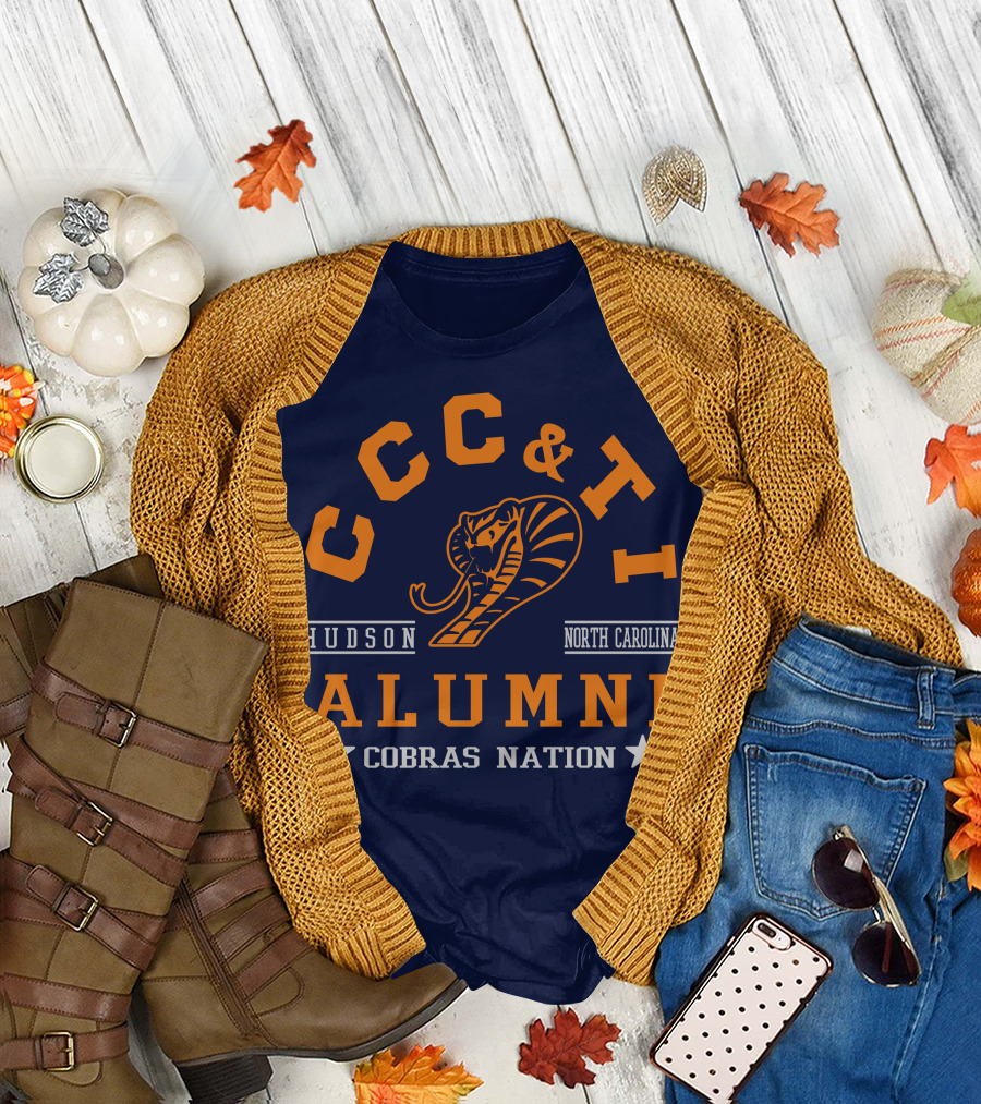 CCC and TI Alumni Cobras Nation Hudson North Carolina T-Shirt