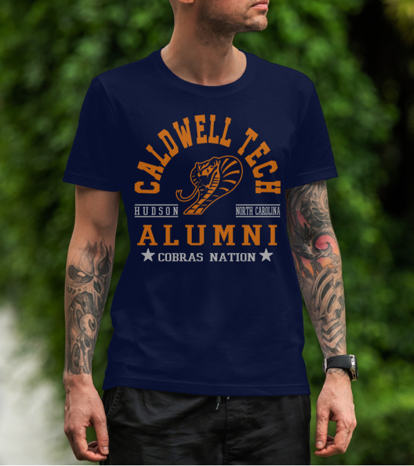 Caldwell Tech Alumni Cobras Nation Hudson North Carolina T-Shirt