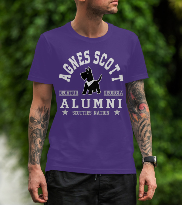 Agnes Scott College Alumni Scotties Nation Decatur Georgia T-Shirt