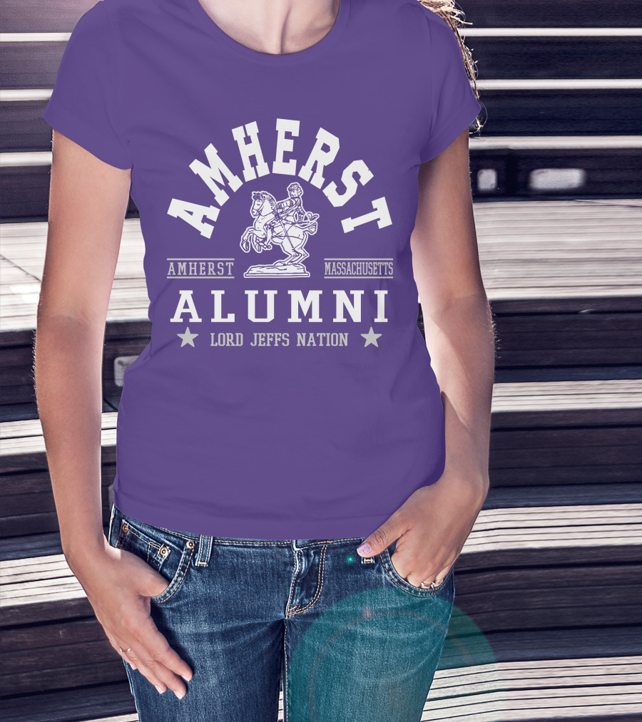 Amherst Alumni Lord Jeffs Nation Massachusetts T-Shirt