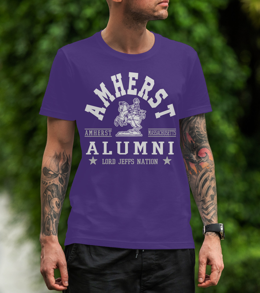 Amherst Alumni Lord Jeffs Nation Massachusetts T-Shirt