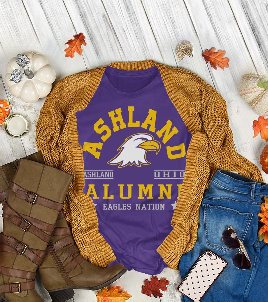 Ashland Ohio Eagles Alumni Nation T-Shirt