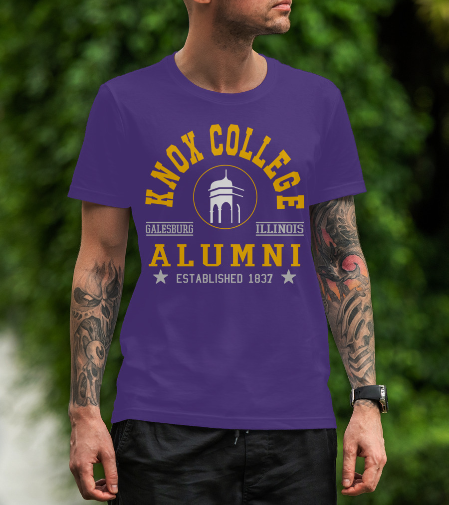 Knox College Alumni Established 1837 Galesburg Illinois T-Shirt