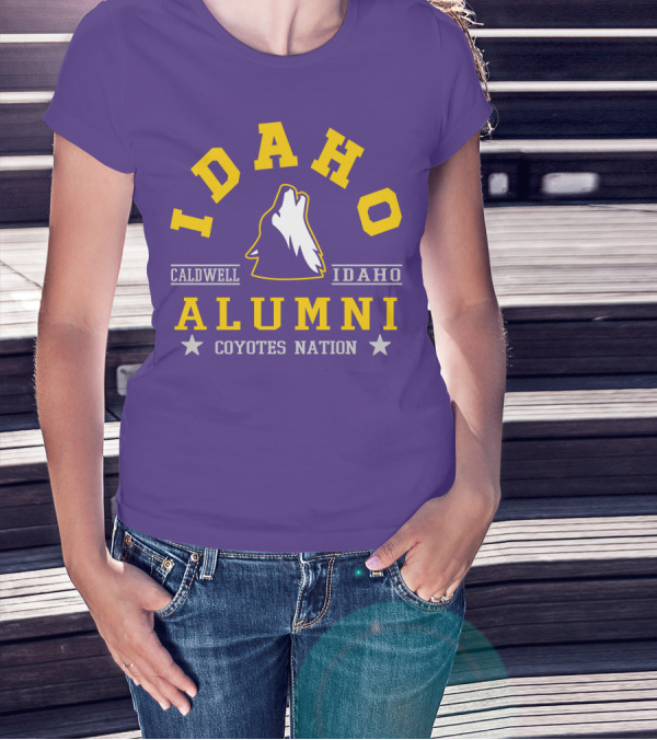 Idaho Alumni Caldwell Coyotes Nation T-Shirt