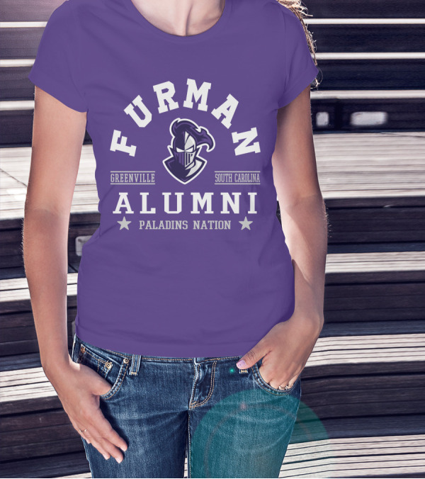 Furman Alumni Greenville South Carolina Paladins Nation T-Shirt